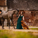 Fotoshoot met paard en hond